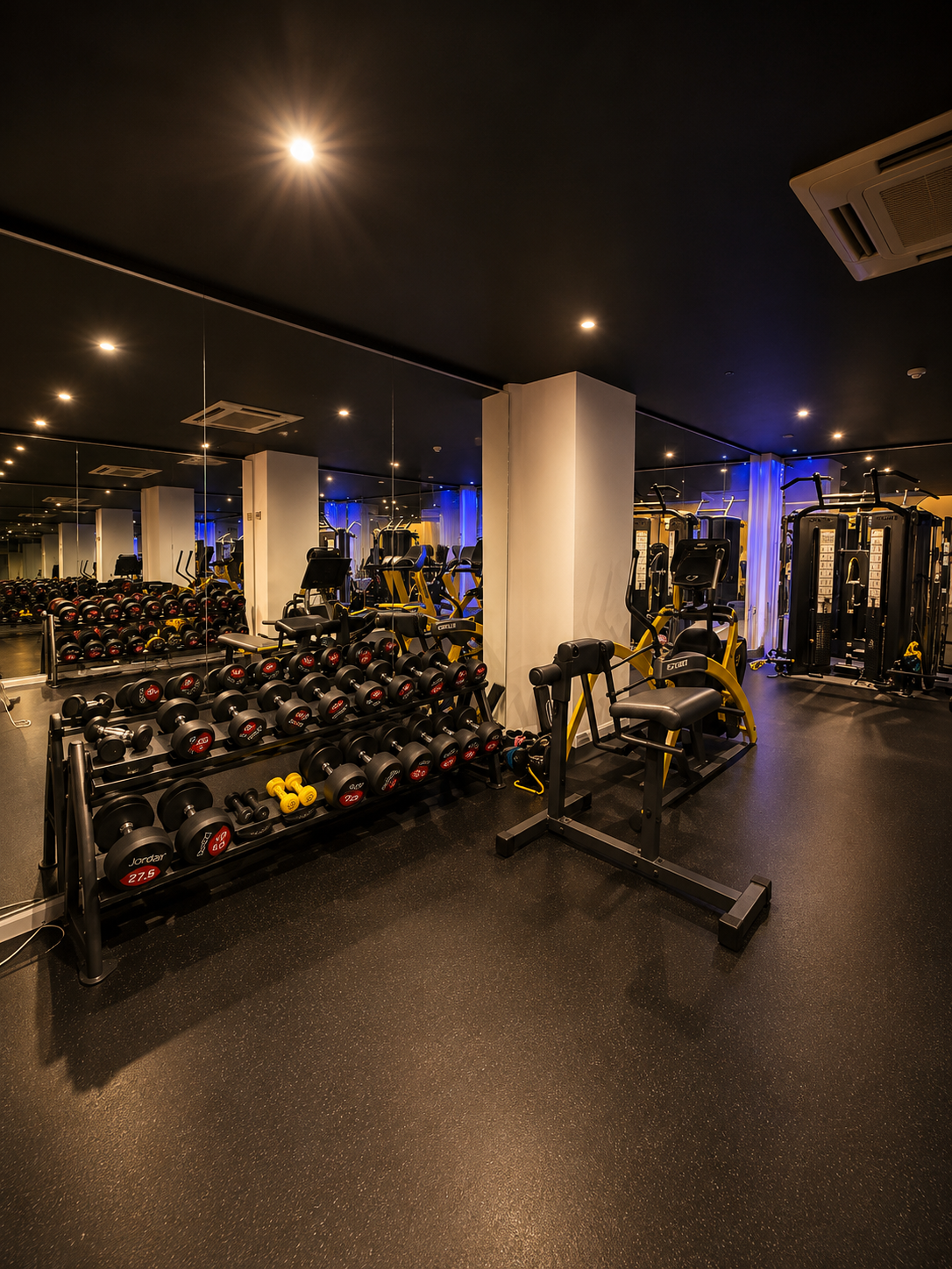 Protein World free weights area